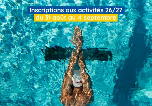 Ouverture des inscriptions aux activités aquatiques 26/27