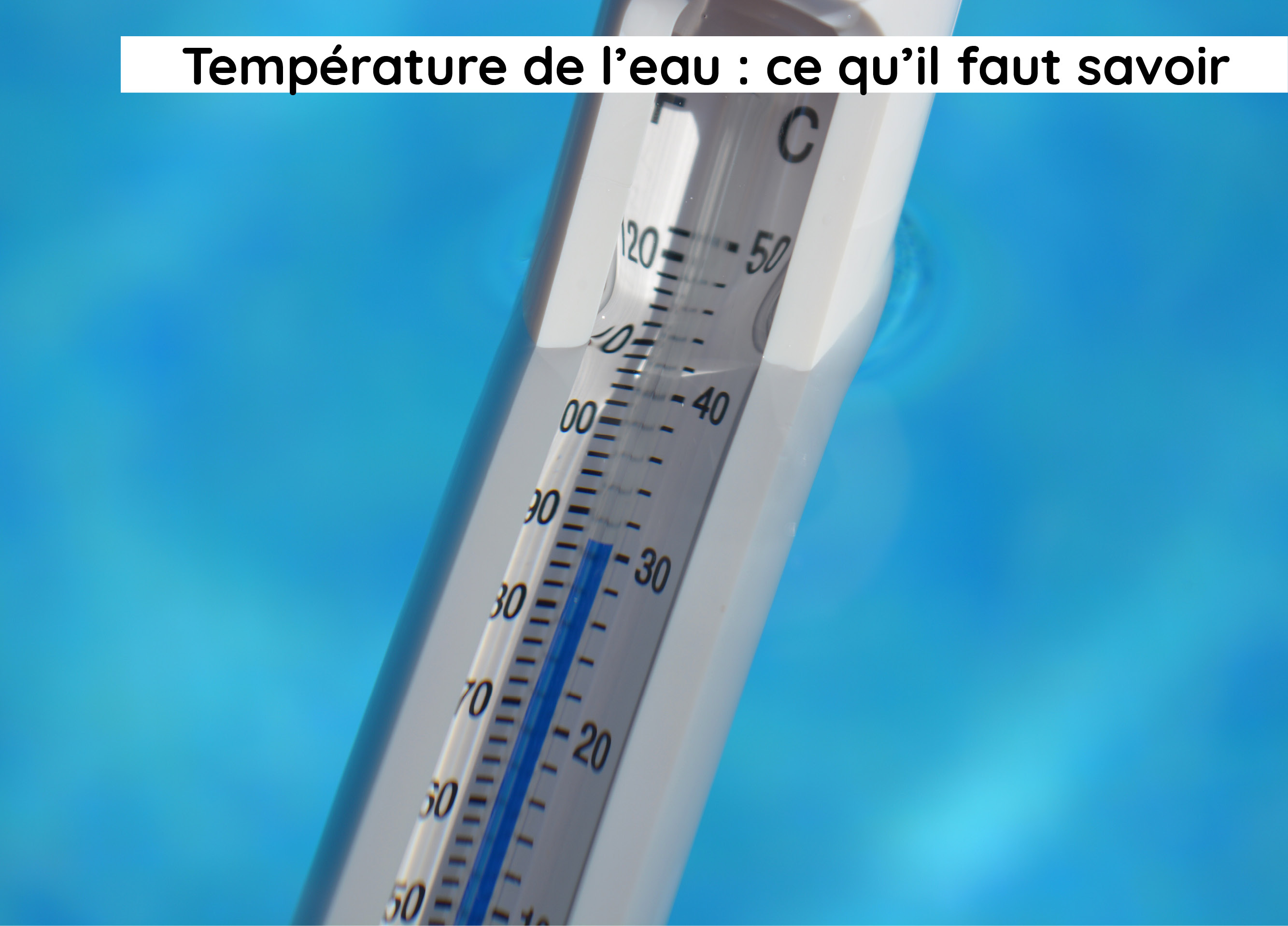 température de l'eau
